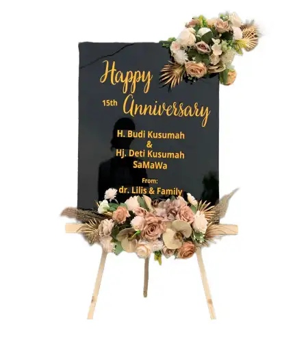 Papan Bunga Akrilik Setonogedong