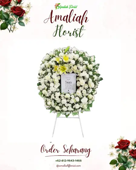 Krans Bunga Duka Setonogedong