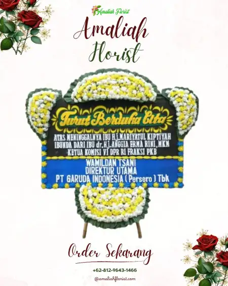 Papan Bunga Duka Setonogedong